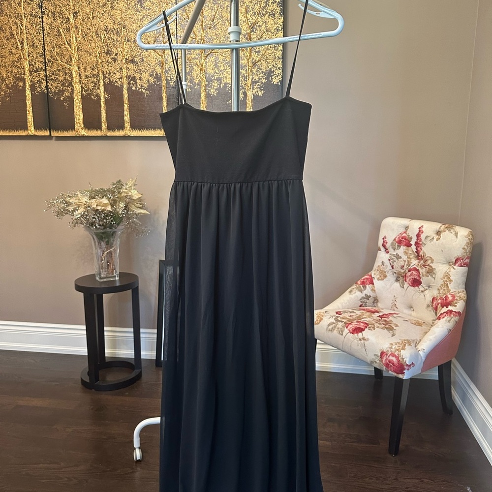 Zara black dress
